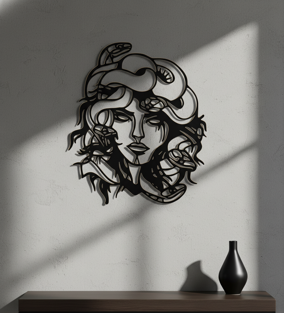 Medusa Head Wall Decor