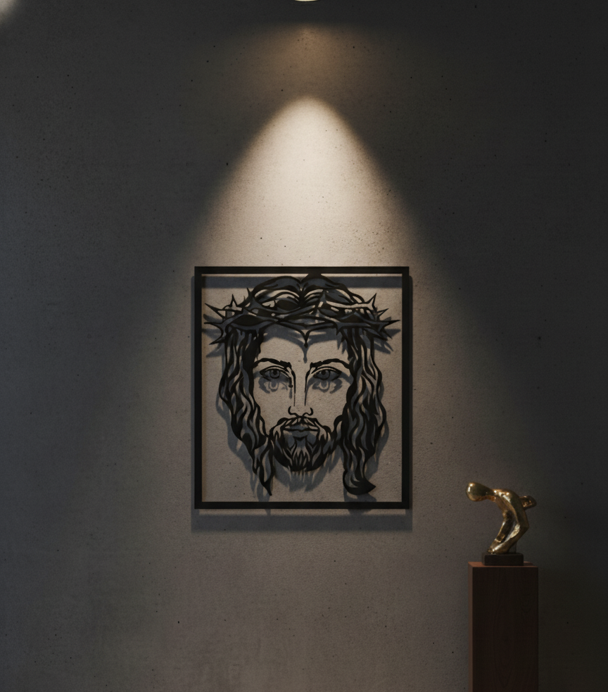 Christ with Crown of Thorns Wall Art